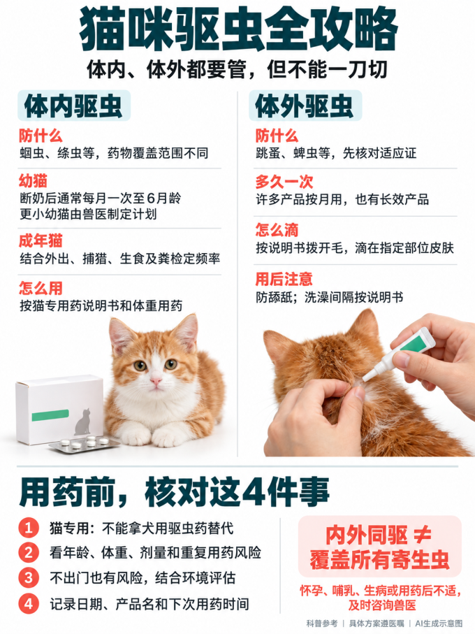 猫咪驱虫