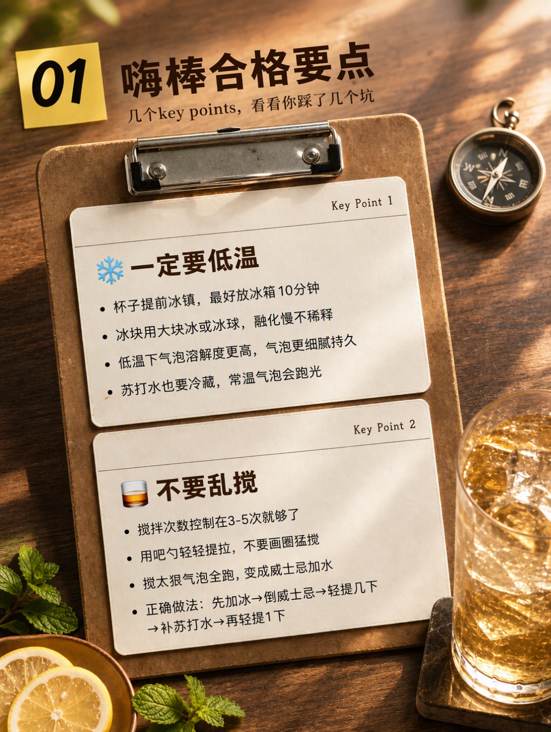 第一口金宾又辣又冲？你只是缺一瓶冰苏打水和一整杯冰