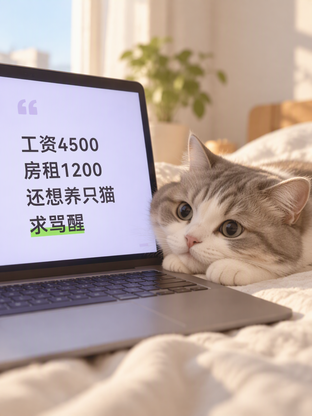 养到第5只猫每月固定才670元?多猫家庭的口粮账好算,