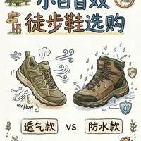 同一双徒步鞋，防水版更贵，为什么老手反而劝你别急着上GTX？