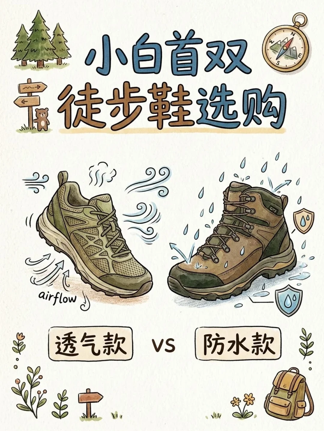 同一双徒步鞋,防水版更贵,为什么老手反而劝你别急着上GTX?