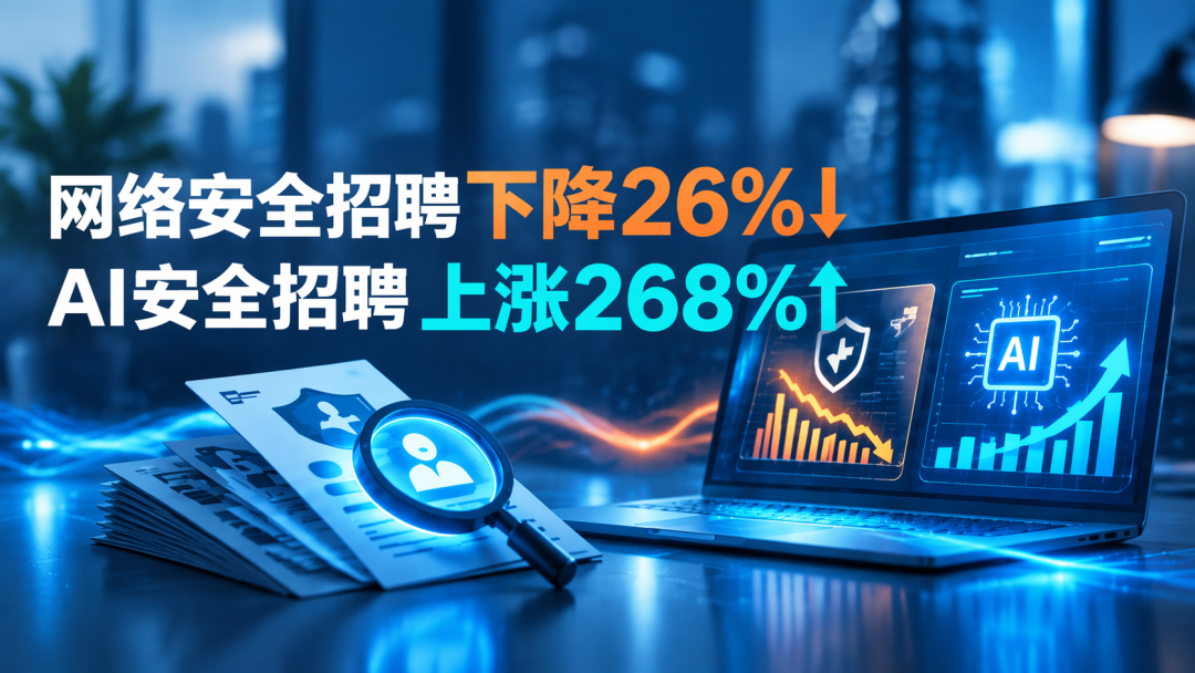 网安招聘-26%、AI安全+268%:145万缺口是真的,但已经不是你想的那145万