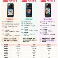 影石全景相机怎么选｜X6 / X5 / X4 Air 一次性捋清楚
