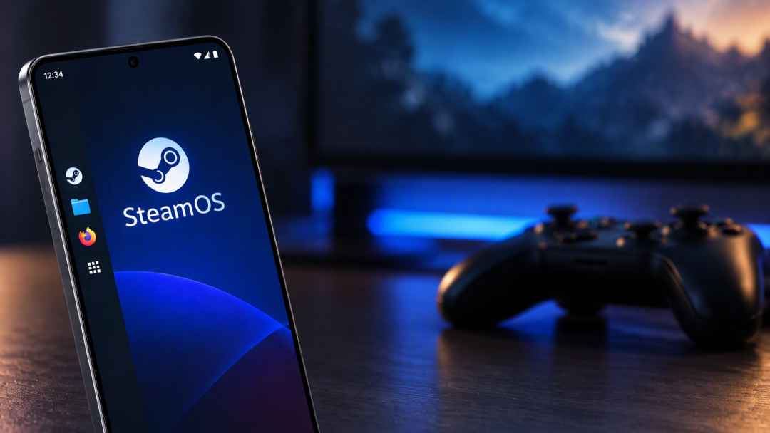 手机跑上官方SteamOS：DroidDeck爆了近31万播放之后，先装还是先买掌机？