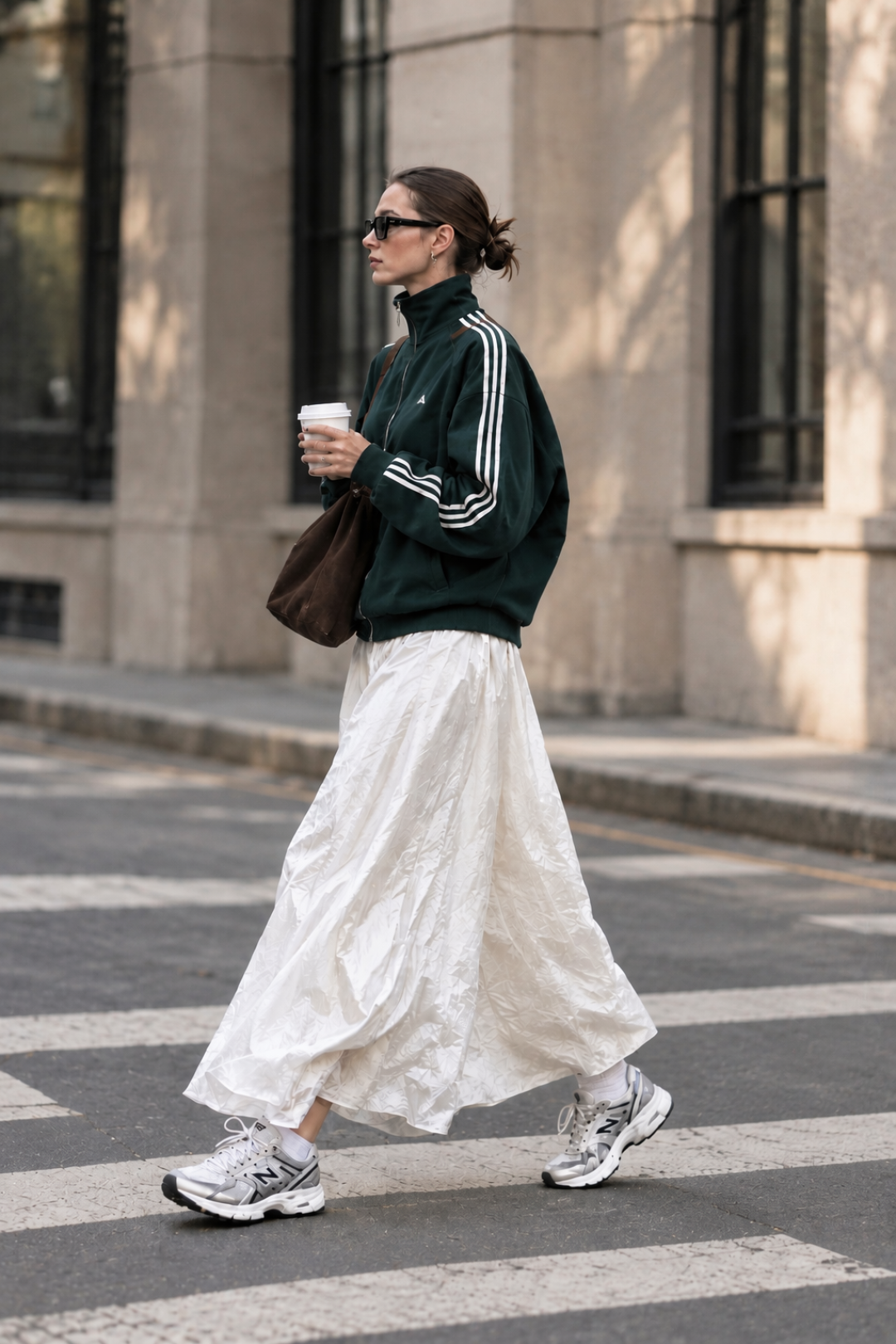 双11前走红的「阿普瑞风」：一件运动一件精致，旧运动服直接能穿