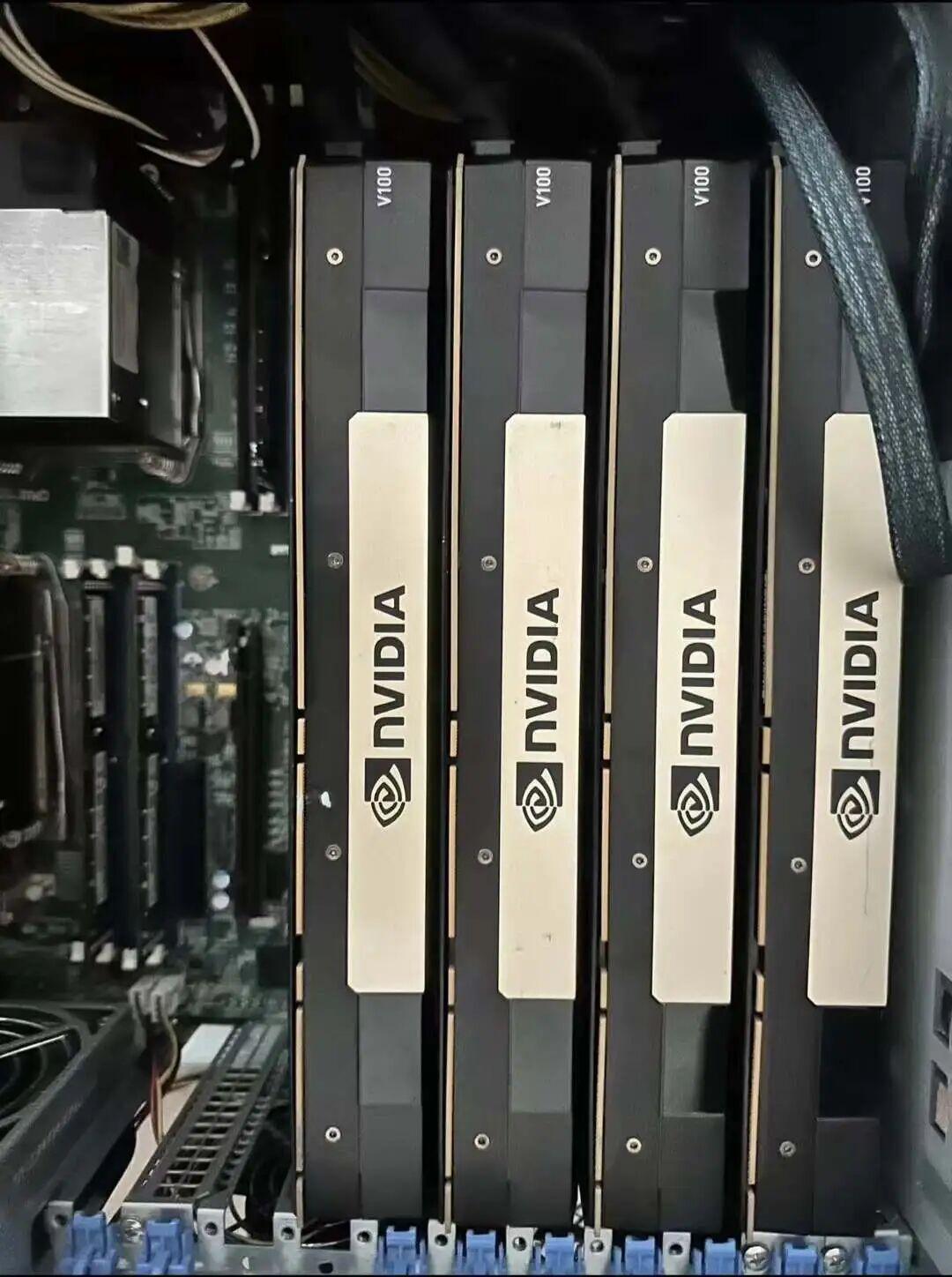 P100卖到480、V100 32G站上4000：华南X99这艘船开始卷