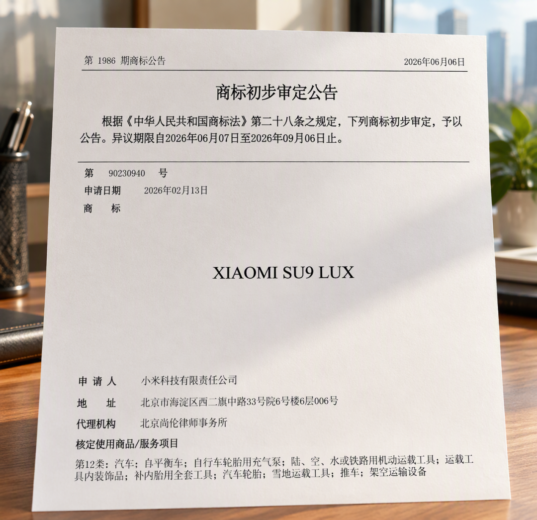 小米新车要下饺子：8个商标全曝光，等待党该不该捂住钱包？