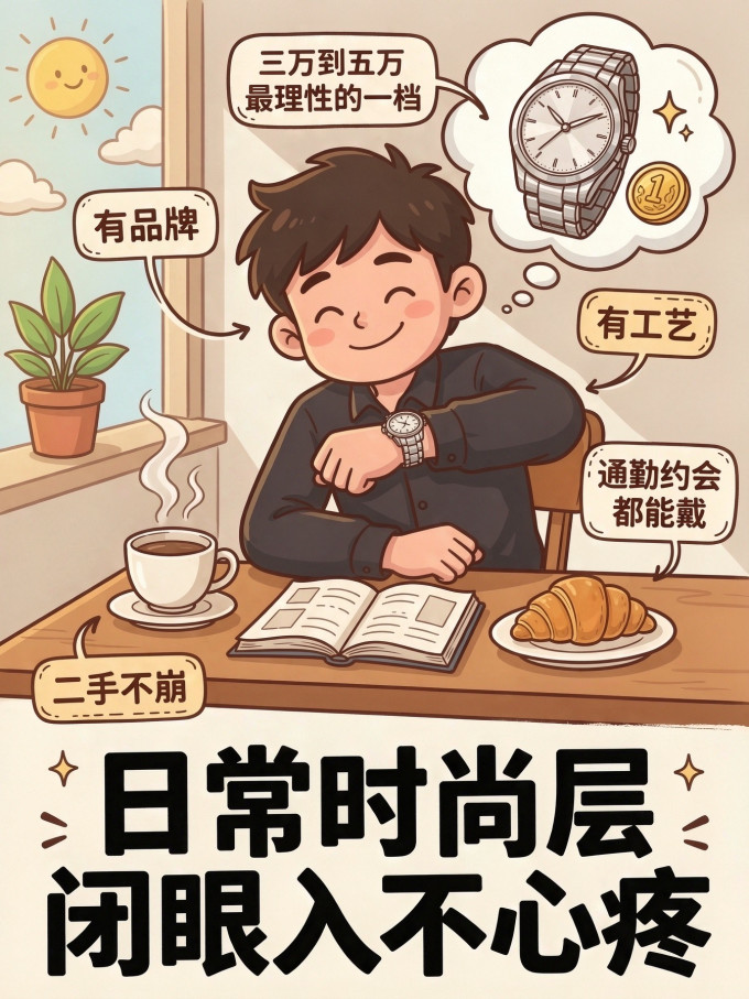 卡西欧男款机械表