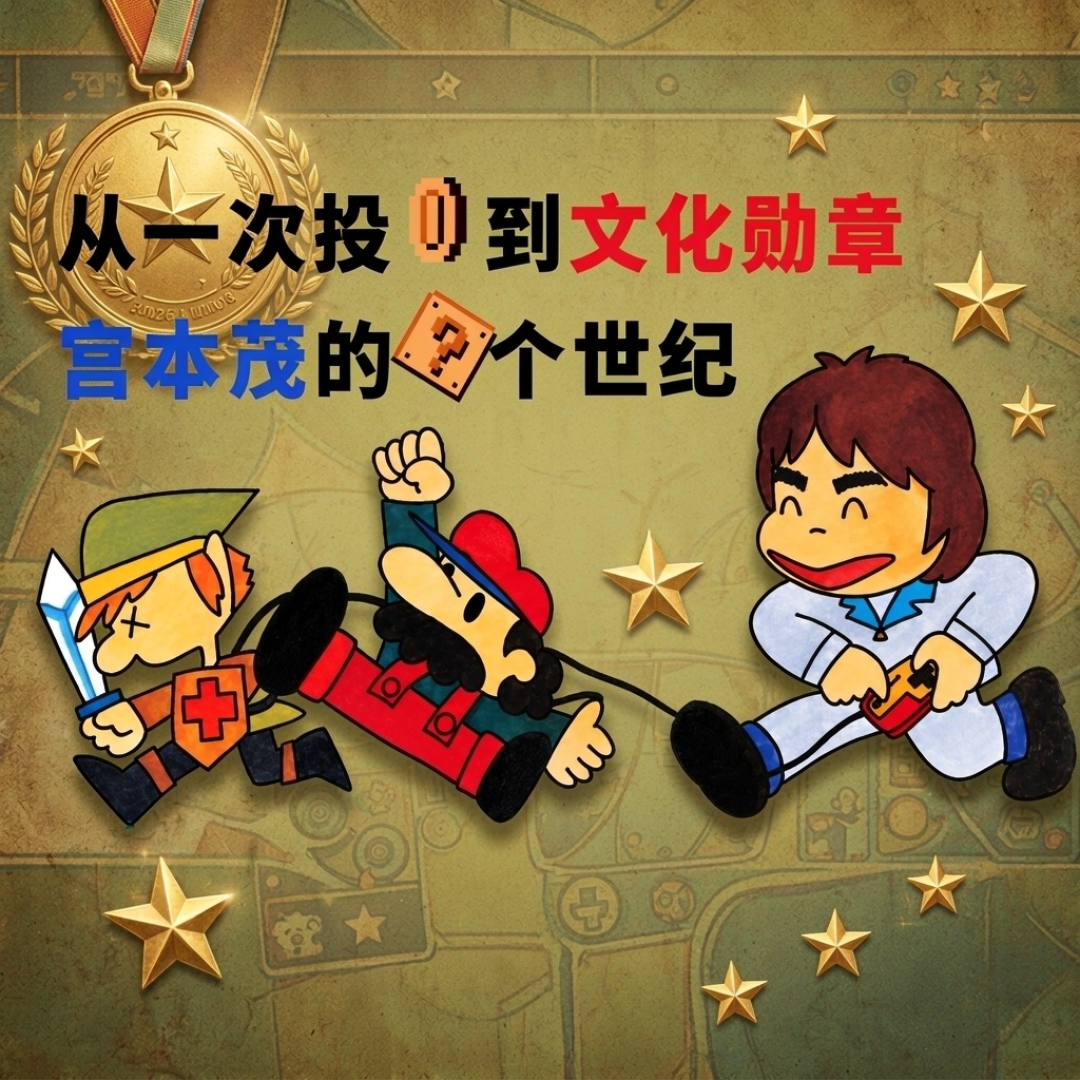 马力欧之父拿下日本文化勋章:游戏行业头一回