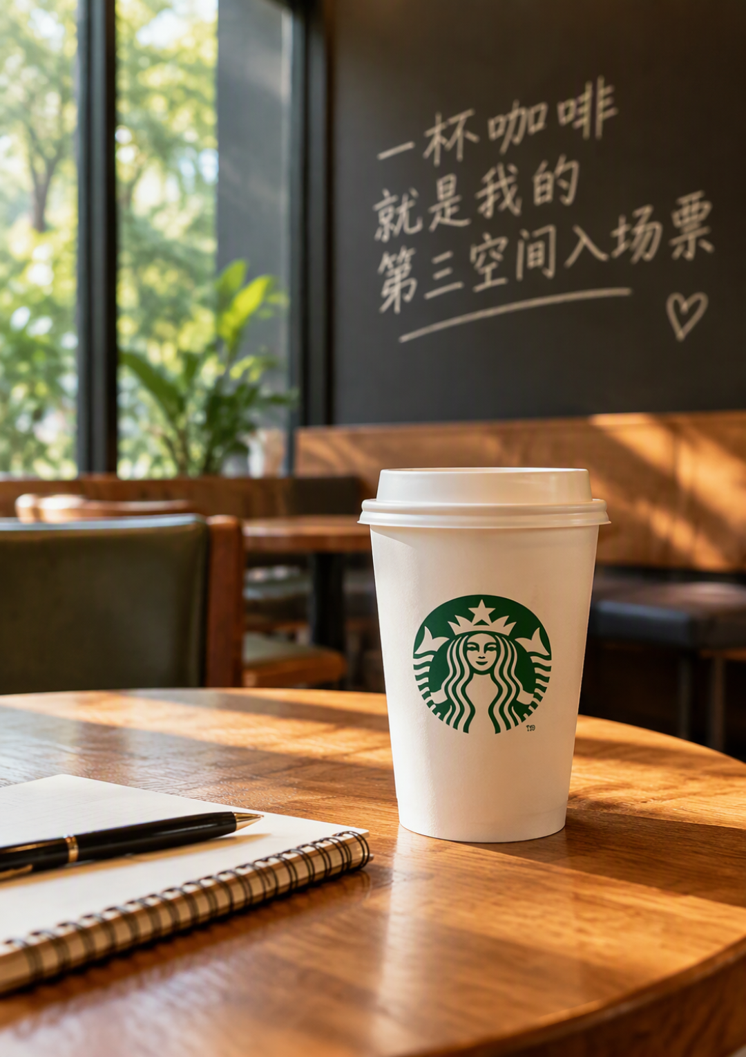 星巴克“白坐”火到外网:一句“一杯拿铁”,比解释“在开会”省事