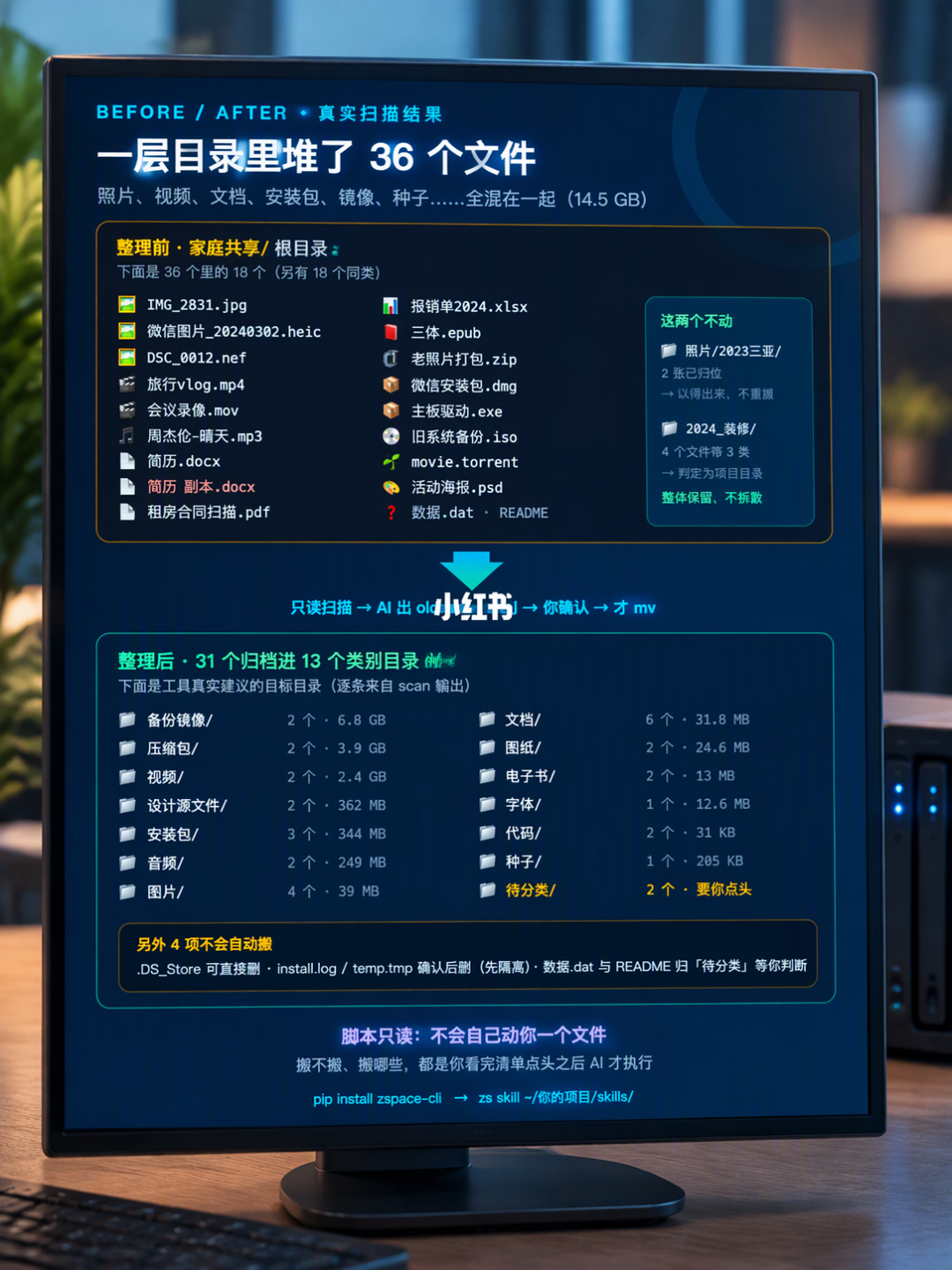 极空间终于有命令行！但先用它的不是你，是AI