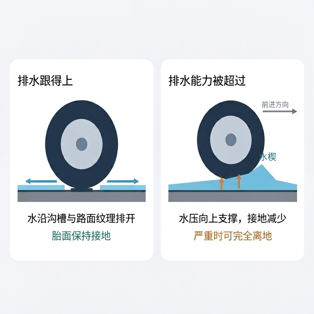 马牌给雨天留的那条警戒线,压根不在1.6毫米上:双11装机潮,先把新胎这几道刻度看明白