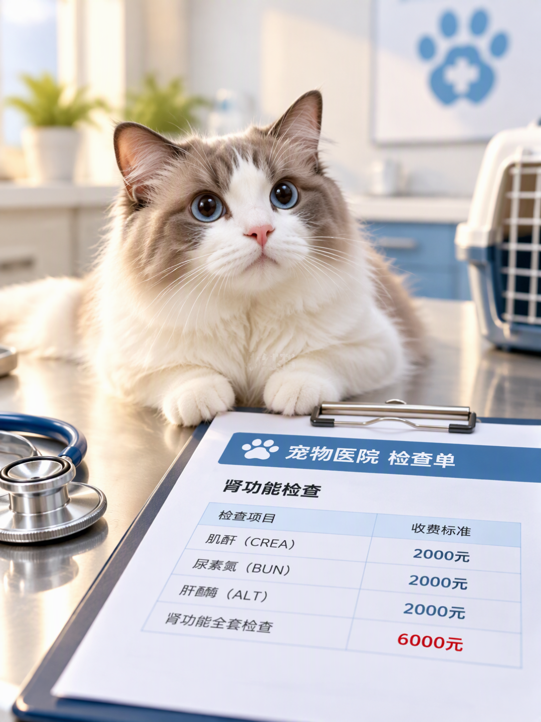 肾功检查有人报2000、有人报6000，宠物医院却在一排排转让：中报和账单对完账，毛孩子看病贵就贵在这4个坑