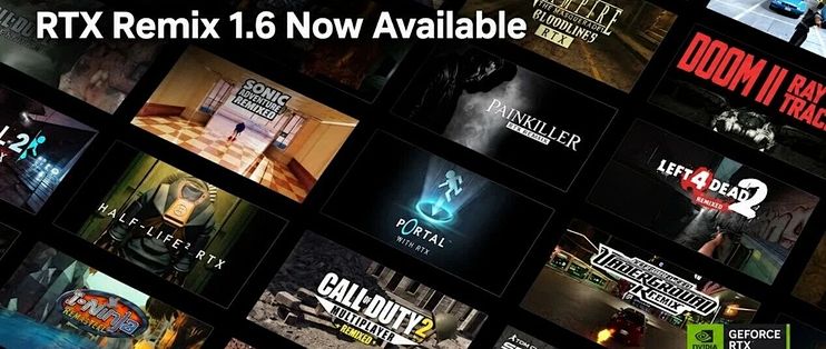 NVIDIA RTX Remix 1.6发布：支持DLSS 5、6倍多帧生成等功能