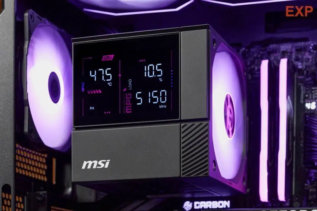 微星 MPG COREFROZR AP15风冷评测：帅气安静的微星“全家桶”风冷