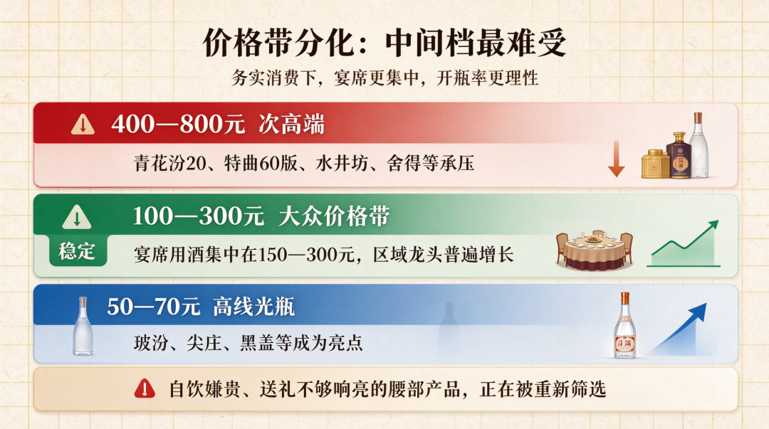 价格带分化
