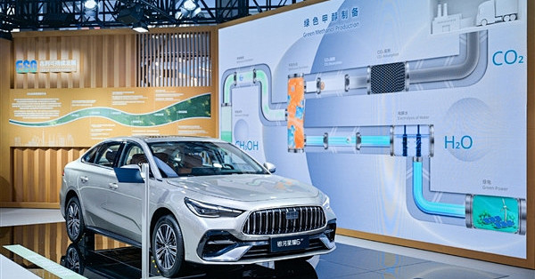甲醇、汽油可任意比例混加 吉利银河星耀6 EF上市定档