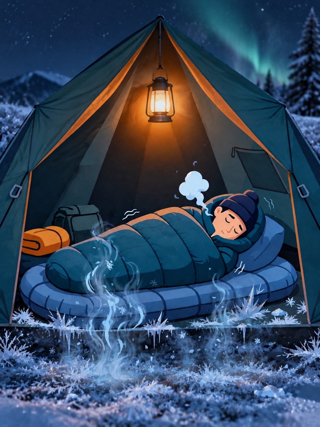 睡袋标着-10℃,你却冻了一夜?那数字可能只是冻不死