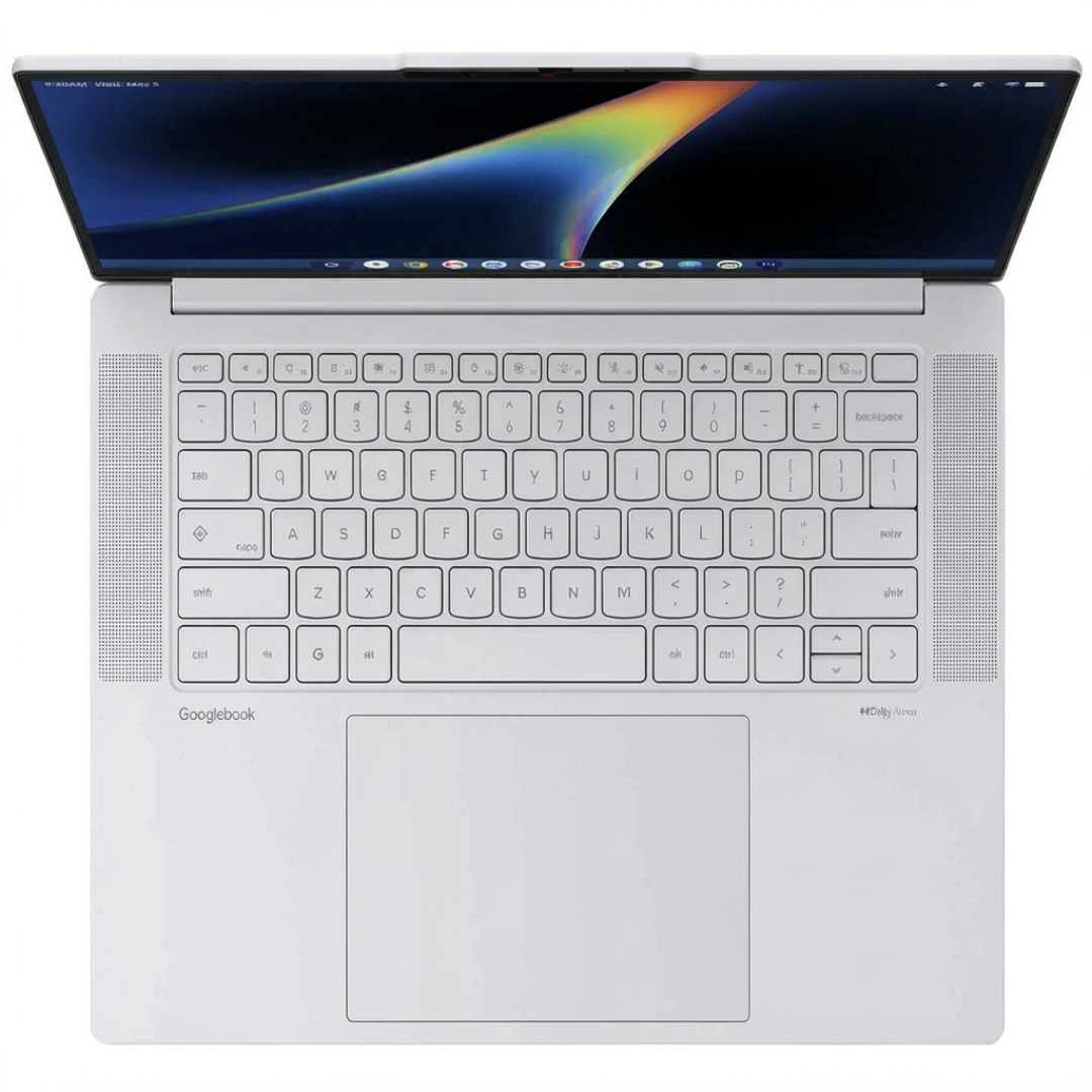 联想做了台不能跑Windows的笔记本:Googlebook 15是五款首发里唯一大屏,那句