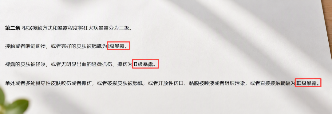 被自家猫挠了，网上劝你别打，规范说该打：先给伤口分个级