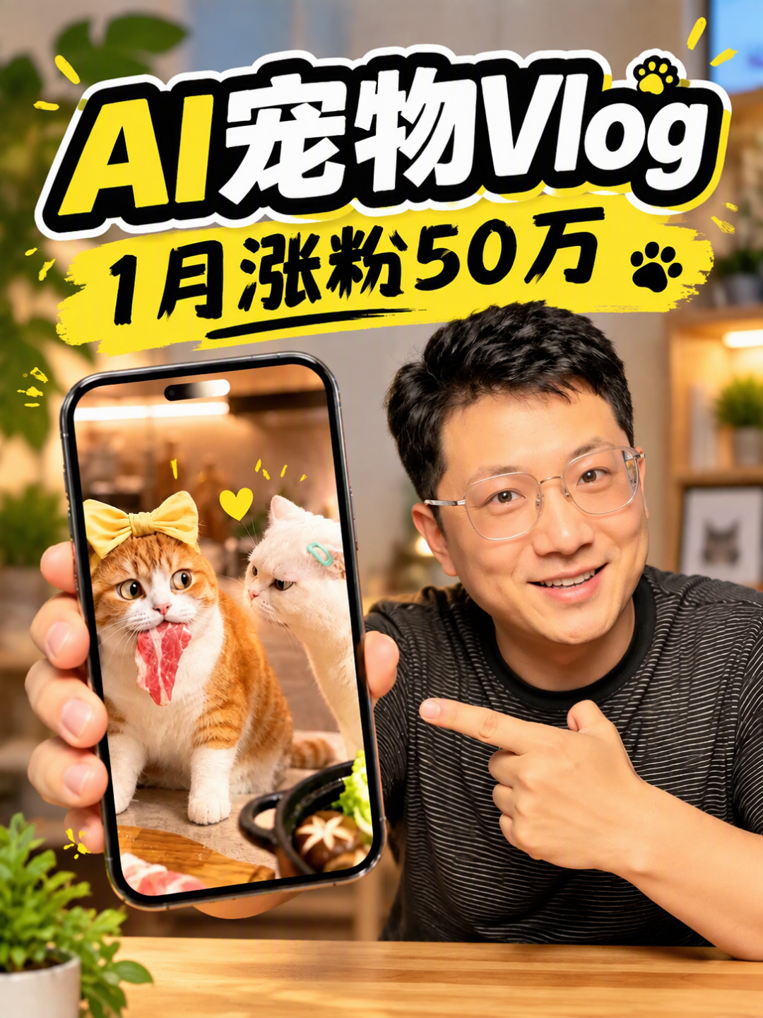 AI猫界的李子柒来了：你刷到的萌宠，一半是