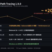 RTX Path Tracing 1.9.0 发布：官方称比 1.8.1 快约 20%
