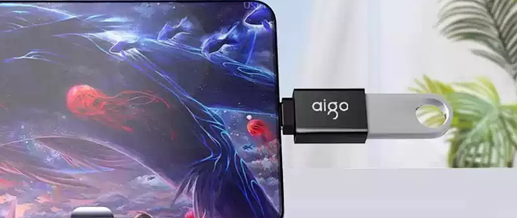 爱国者 Type‑C 转 USB3.0 高速 OTG 转接头