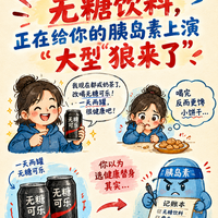 无糖饮料骗了你的胰岛素！3.6万人研究：糖尿病风险反升38%