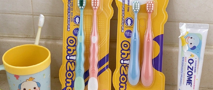 👶小宝宝乳牙清洁｜超细软毛，不怕戳痛口腔