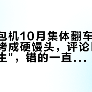 柏翠面包机10月集体翻车：老配方突然烤成硬馒头，评论区挤满"吐司医生"，错的一直不是机器