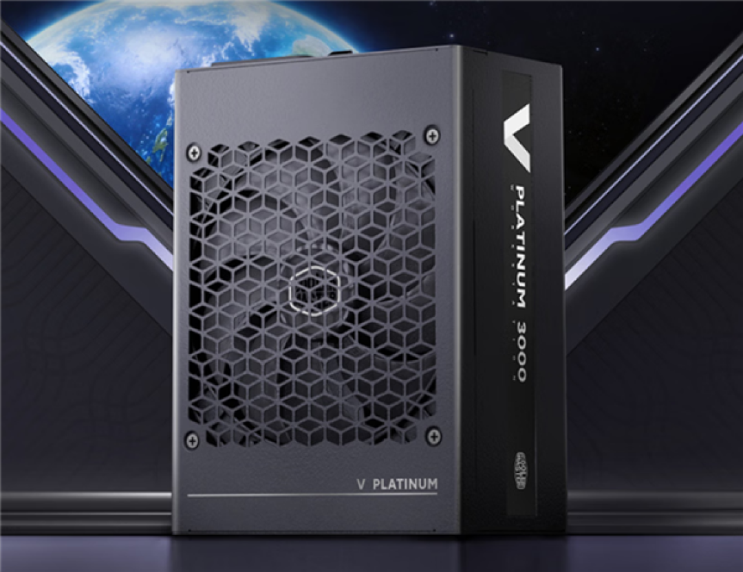 酷冷至尊V Platinum 3000 Workstation电源上市：白金认证 12年质保首发5999元