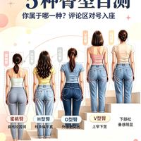 5种臀型自测｜找准臀型选裤子、练臀不盲目