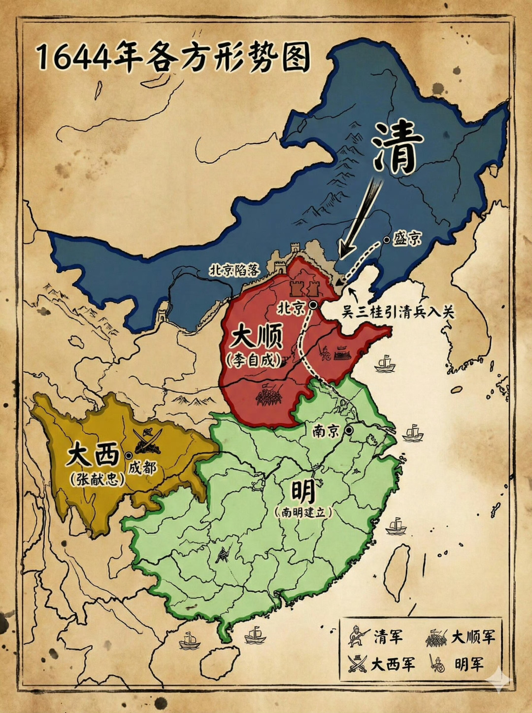 崇祯的议和与南迁:他自己想干,却要大臣“先提议”