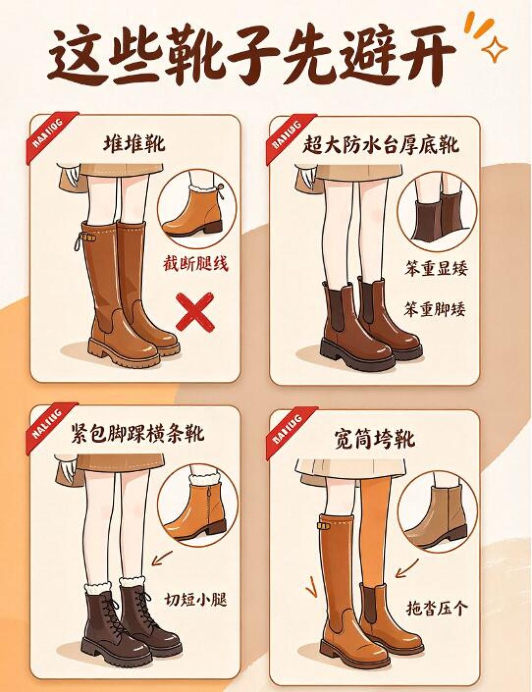 小个子买靴总“差一截”？先量两个数，再躲开筒高25–30cm那段