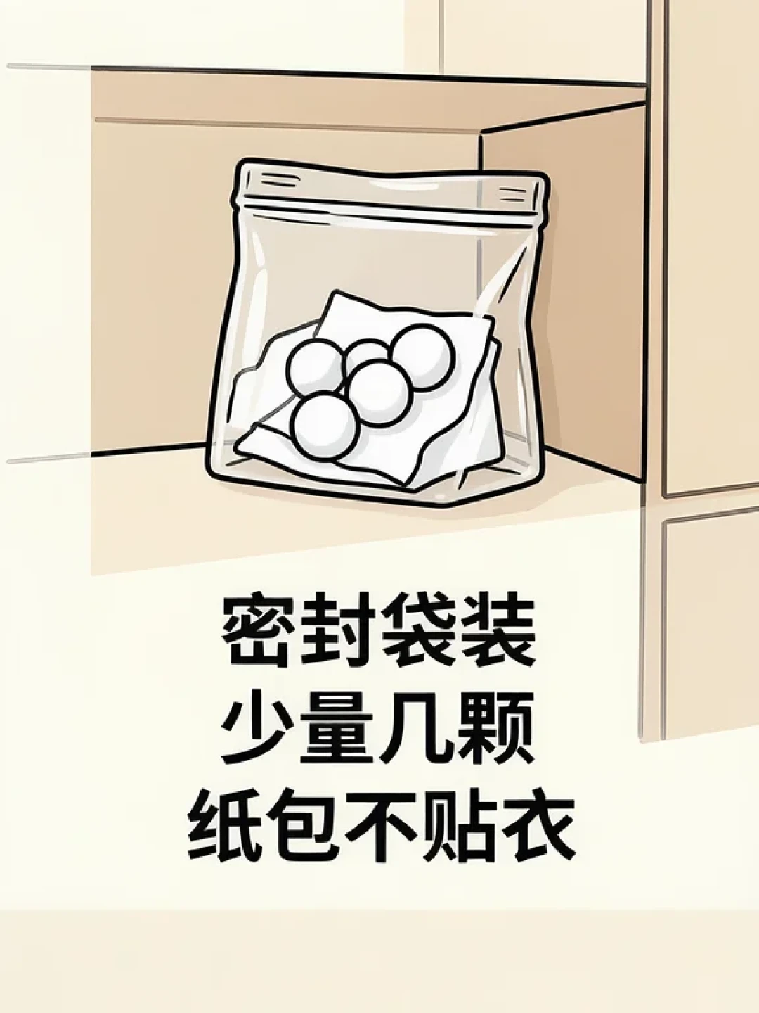 “樟脑丸”里早就不装樟脑了：成分30多年换了四代，换季前翻翻家里那袋白丸