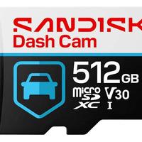 闪迪哨兵 microSD 卡国内开售：行车记录仪、安防监控双版本同价，512GB 到手 1299 元