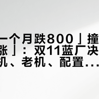 「新机一个月跌800」撞上「内存还在涨」：双11蓝厂决赛圈，先把新机、老机、配置这三本账对完