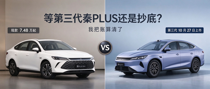 三代秦PLUS 7.69万起上市、理想i6拆车先行 | 汽车消费10.27日报