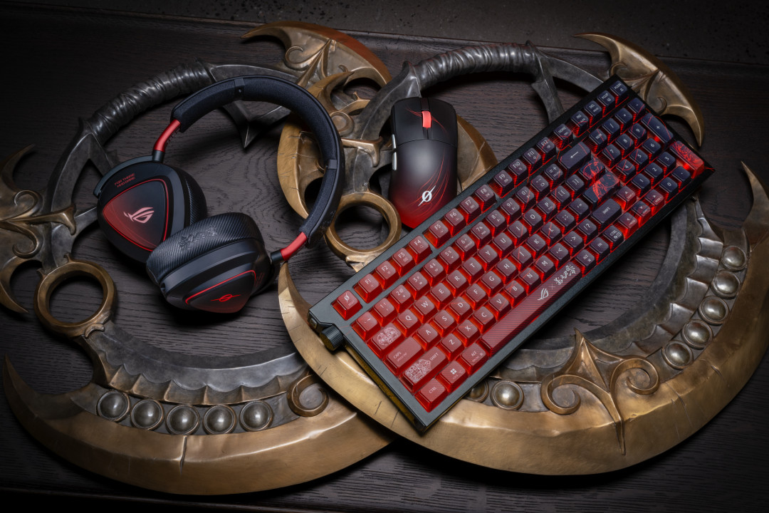 ROG×影之刃零联名硬件开卖：从399元到38999元，有的换皮肤，有的只换包装盒