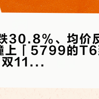 「销量跌30.8%、均价反涨19.8%」撞上「5799的T6到手3k+」：双11学习机观望党，付尾款前先把需要、价梯、测评水位这三本账对完
