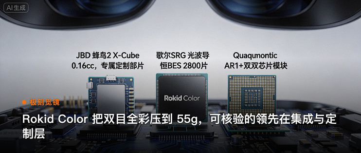 极刻觅镜 | Rokid Color 把双目全彩压到…