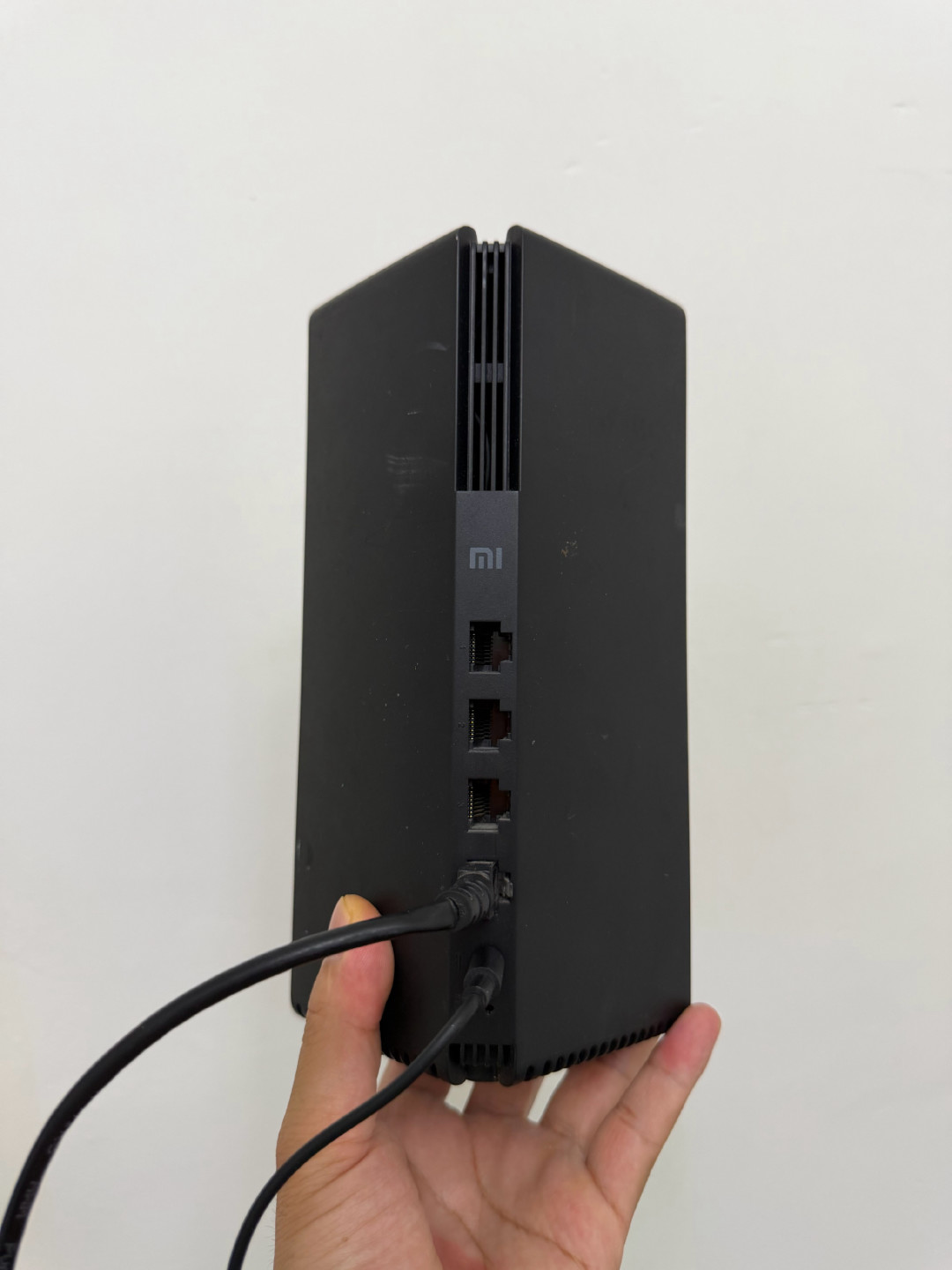 TP-LINK老款路由器手持实拍
