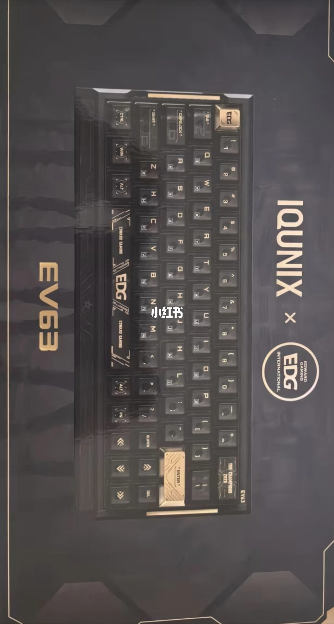 键盘还在缺货,小卡已经拆开卖:EV63 EDG联名款的