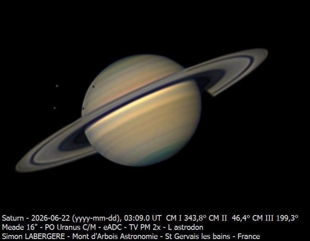 土星冲日刚过,光环角度还没全打开:星特朗拍土星糊了,先看完社区这份归因清单再决定换不换设备