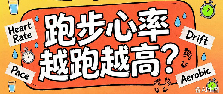 跑步心率越跑越高是怎么回事？