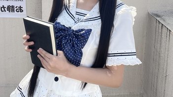 甜妹夏日套装，COMIC SOUL 海盐兔星水手服，波点蛋糕裙一套配齐