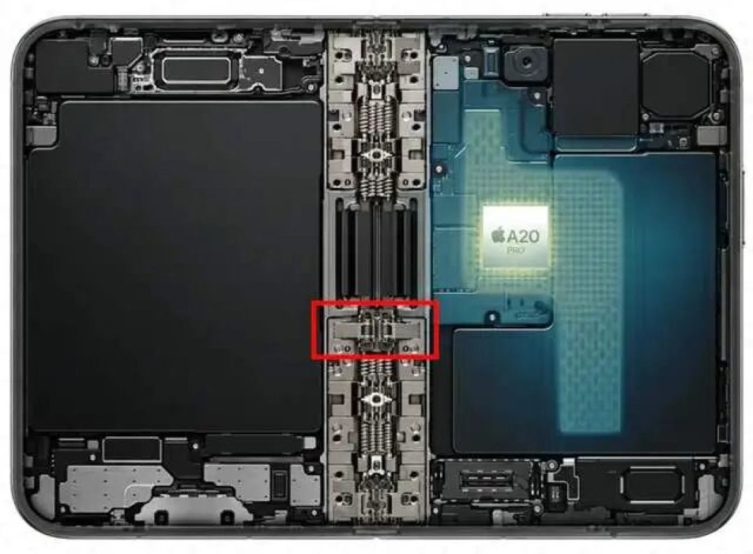 iFixit拆解实锤:iPhone Duo裂屏亮线原因找到!铰链顶压造成应力集中