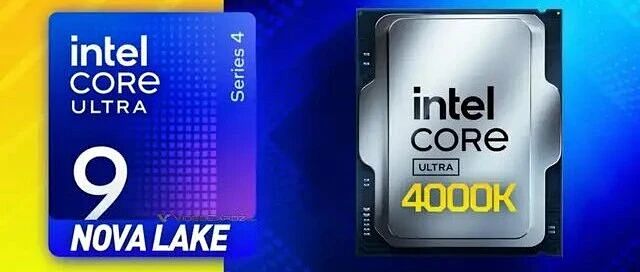 Intel酷睿Ultra 4000 Nova Lake-S跑分首曝！单核超285K、9950X3D