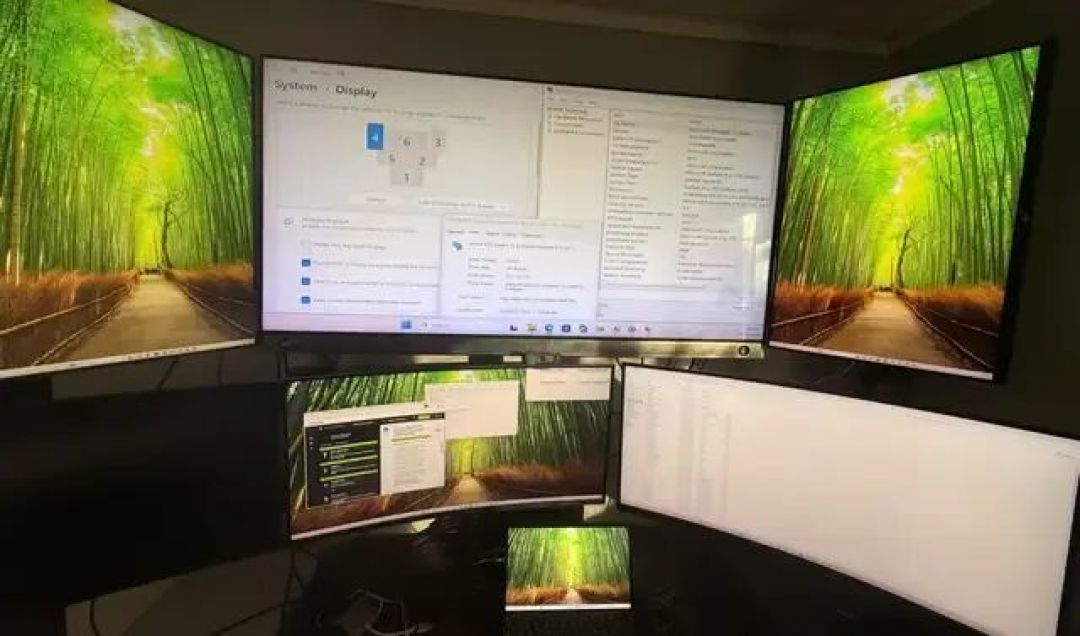 RTX Spark驱动成功识别！骁龙版Surface外接5060 Ti：支持六屏输出