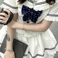 日系学院少女水手服，COMIC SOUL 海盐兔星正版 JK 短袖